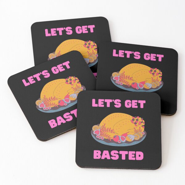 Item preview, Lets get basted | Thanksgiving quotes and greetings | gifts for thanksgiving lovers designed and sold by ThanksVibe.
