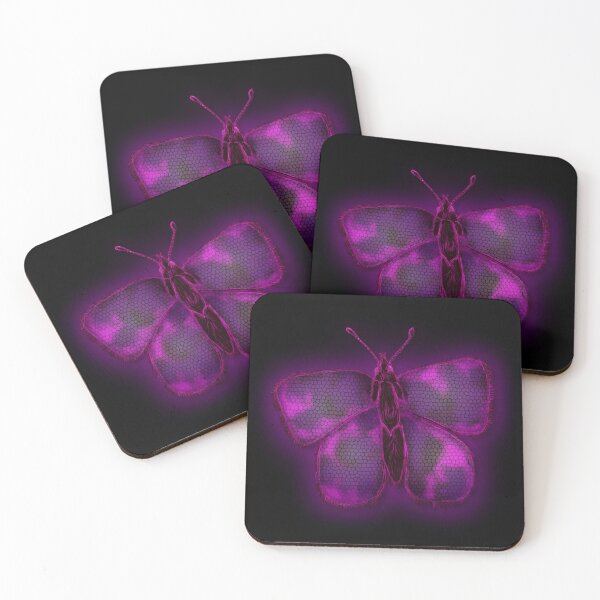 Item preview, Neon Butterfly - Violet designed and sold by Polymorpho.