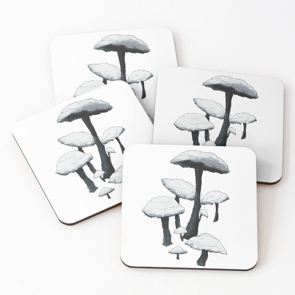 Item preview, Black Mushrooms - Ink Cap designed and sold by Hollown-.