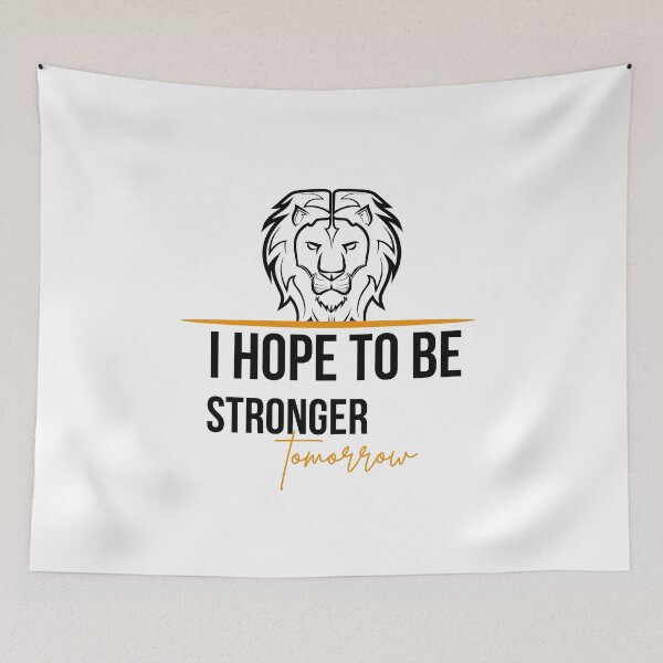 Item preview, i hope to be stronger tomorrow, Gift shirt Essential T-Shirt designed and sold by YouSsefHN05.