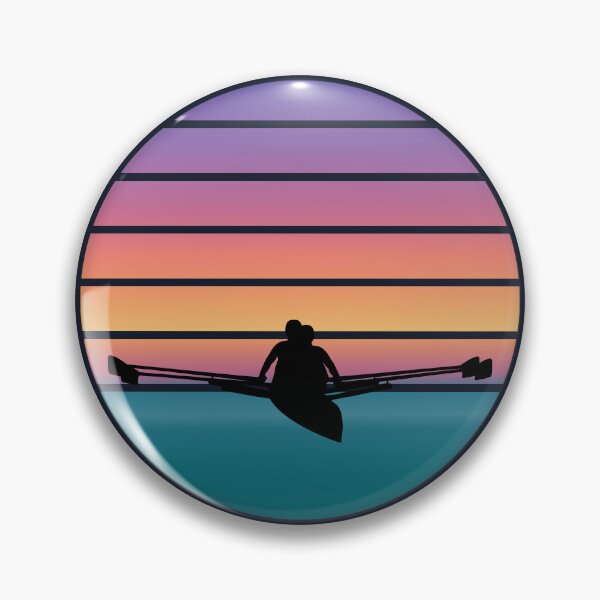 Item preview, Rowing, rowing boat, water and sunset - scull designed and sold by claudiasartwork.