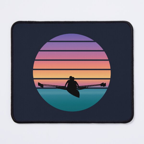 Item preview, Rowing, rowing boat, water and sunset - scull designed and sold by claudiasartwork.