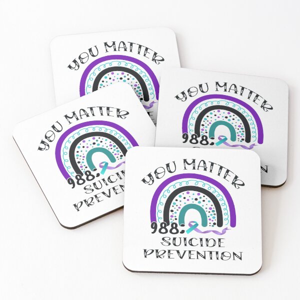 Item preview, you matter 988 suicide prevention, mental health matters designed and sold by mostoredesigns.