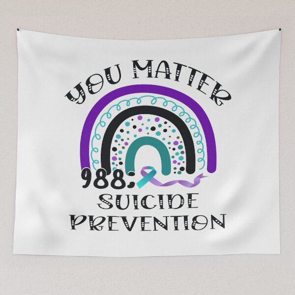 Item preview, you matter 988 suicide prevention, mental health matters designed and sold by mostoredesigns.
