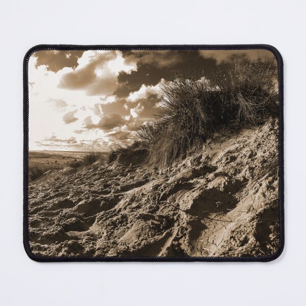 Item preview, dune with sawgrass at Koksijde in sepia designed and sold by FotoMahieu.