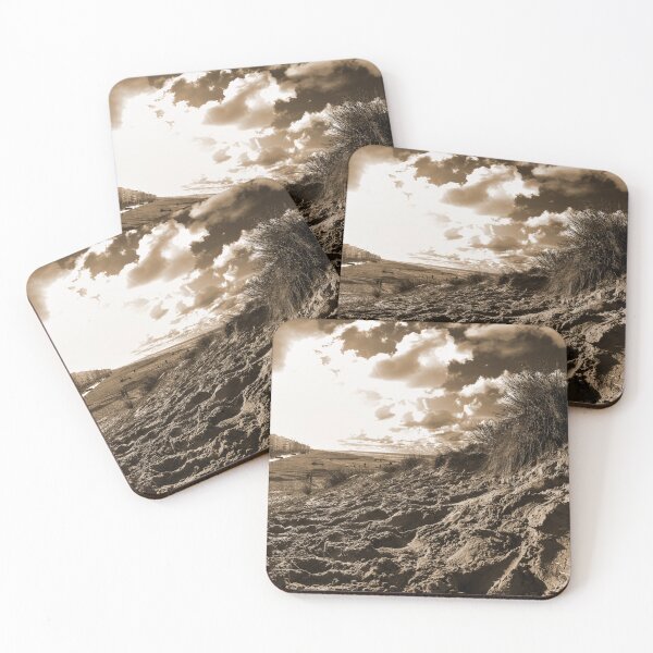 Item preview, dune with sawgrass at Koksijde in sepia designed and sold by FotoMahieu.