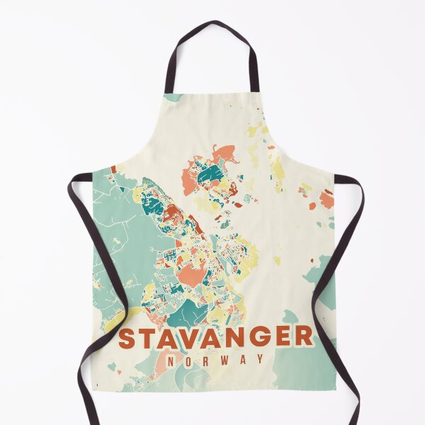 Item preview, Stavanger Norway Map designed and sold by chrlalexandru.