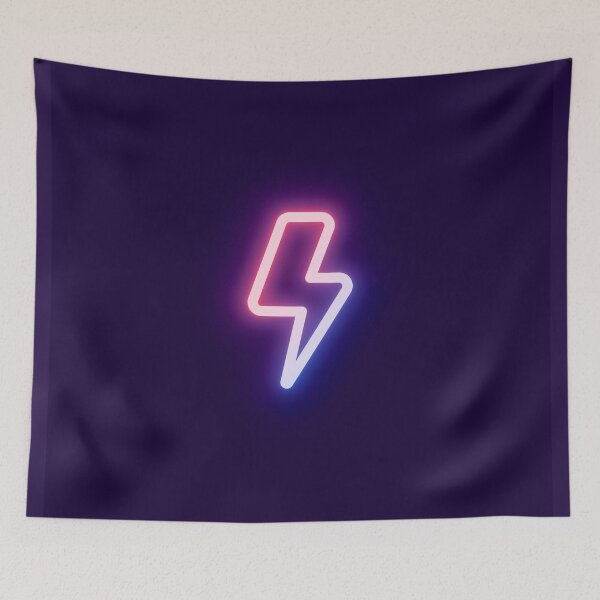 Item preview, Neon lightning designed and sold by Zip-Zup.