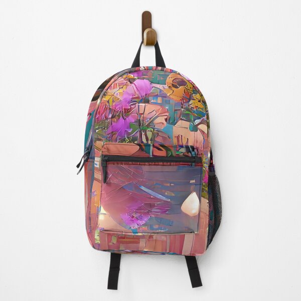 Item preview, Psychedelic pink floral coffee shop| psychedelic floral coffee designed and sold by PsychicLove.