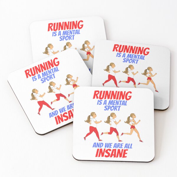 Item preview, Running Is A Mental Sport And We Are All Insane designed and sold by Shopaholicer.