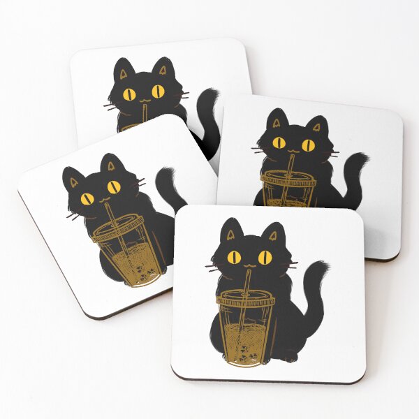Item preview, Cat drink coffe designed and sold by Amadej.