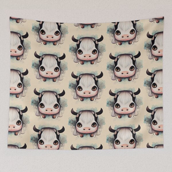 Item preview, Chibi cow designed and sold by Bratak.