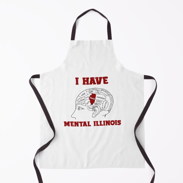 Item preview, I HAVE MENTAL ILLINOIS216 designed and sold by WestGeneral.