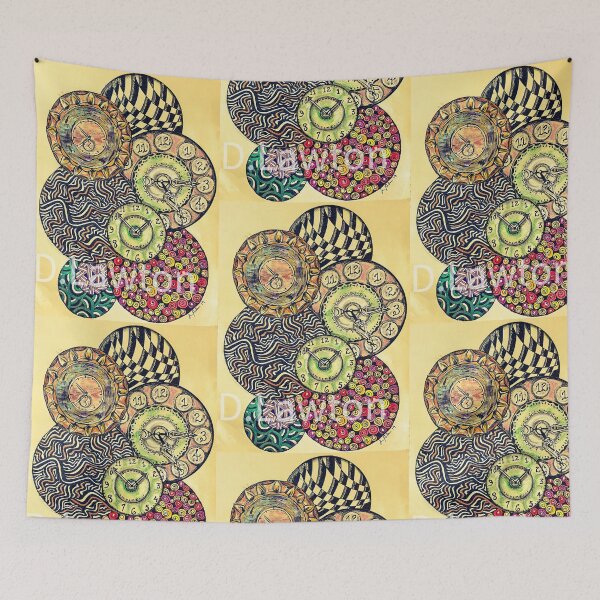 Item preview, Clocks and balls  designed and sold by Dimakesthings.