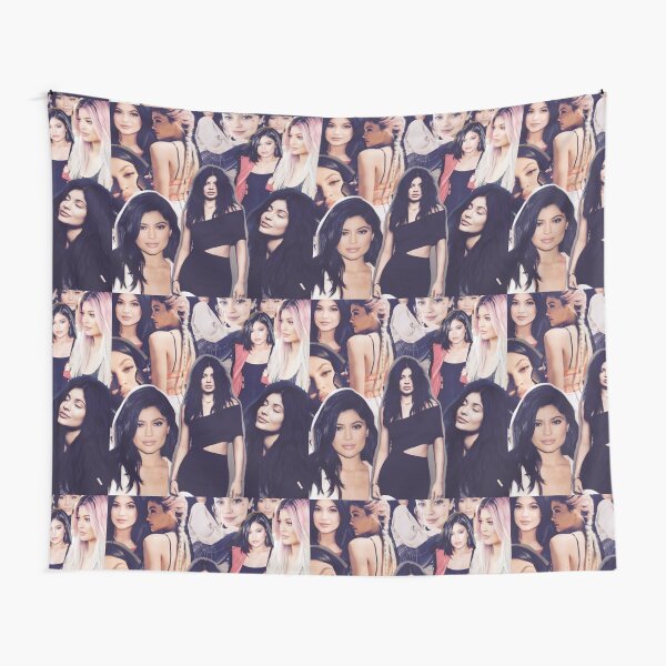 Aperçu de l'œuvre Kylie Jenner Collage créée et vendue par CollageDrawsxo.