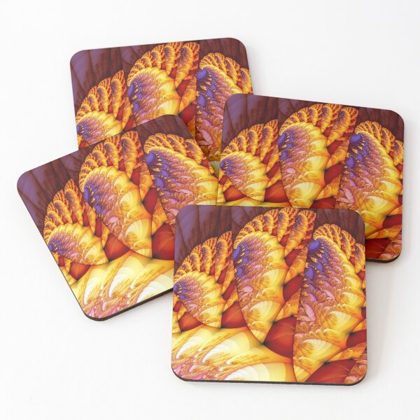 Item preview, Fractal Crescents designed and sold by pinkal.