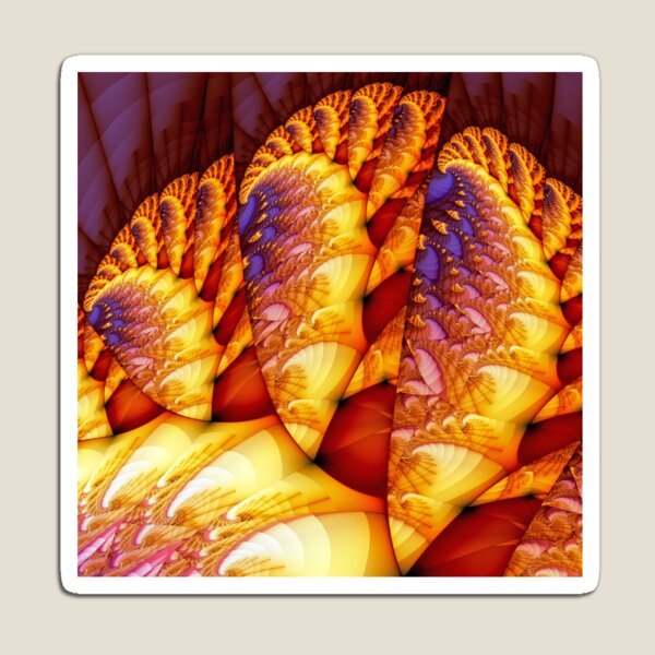 Item preview, Fractal Crescents designed and sold by pinkal.