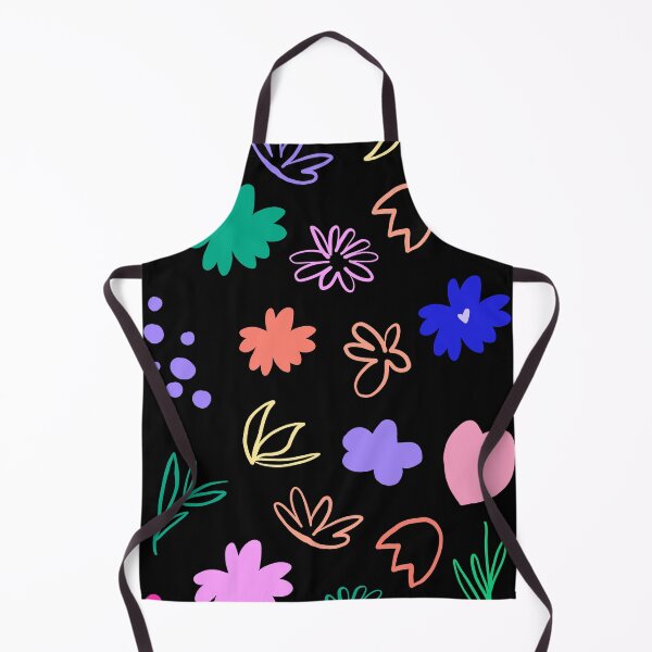 Item preview, Black Colourful Flower designed and sold by Catiess.