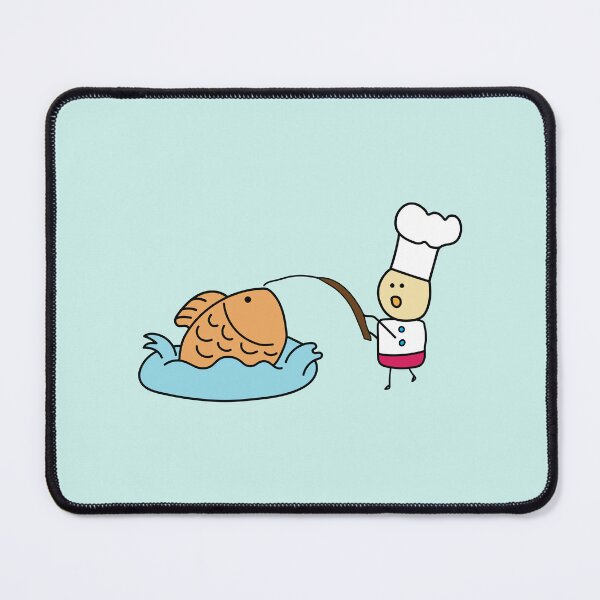Item preview, funny baker caught a giant fish bread designed and sold by wordspotrayal.
