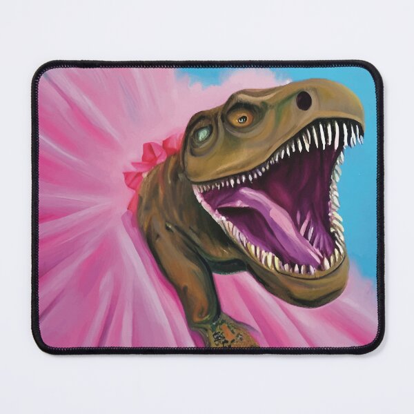 Aperçu de l'œuvre Le fabuleux T. rex présente le Tutu créée et vendue par Anansic.