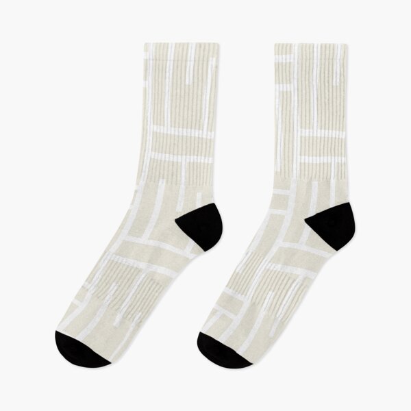 Item preview, Cream White Minimal Line Art Pattern 3 Pairs Behr 2023 Color of the Year Blank Canvas D-C.-003 designed and sold by ColorOfTheYears.
