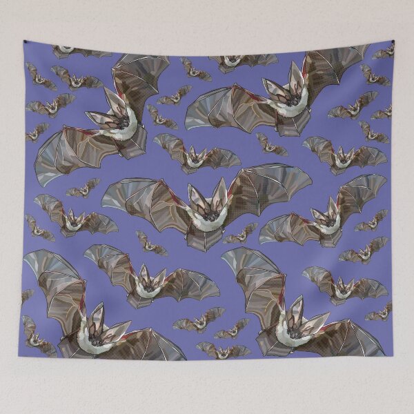 Item preview, Lots of Bats by BeeFoxTree, Long Eared Bats, Purple Bats designed and sold by BeeFoxTree.