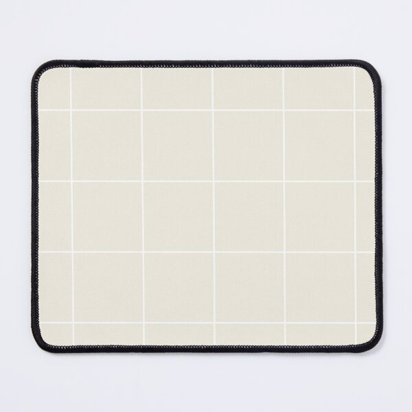Item preview, Cream White Square Diamond Grid Pattern 2 Pairs Behr 2023 Color of the Year Blank Canvas D-C.-003 designed and sold by ColorOfTheYears.