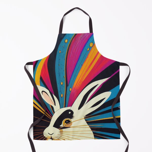 Item preview, Rabbit on colors background designed and sold by keyd-studio.