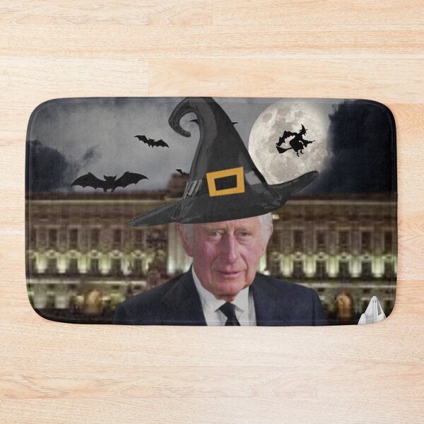 Item preview, King Charles Funny Halloween Poster designed and sold by Teetans.