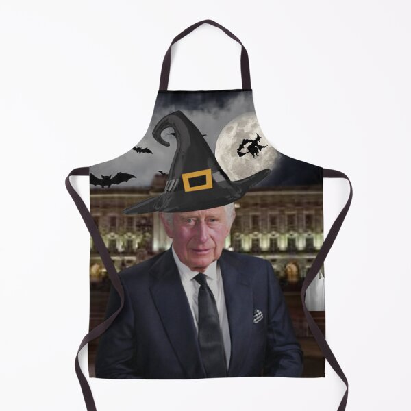 Item preview, King Charles Funny Halloween Poster designed and sold by Teetans.