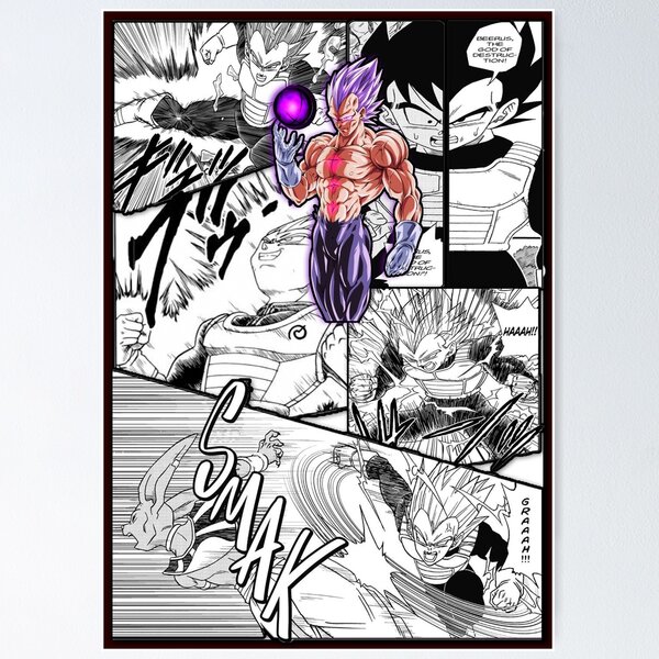 Dragon Ball Super Manga Panels Spiral Notebook for Sale by Kakarot02