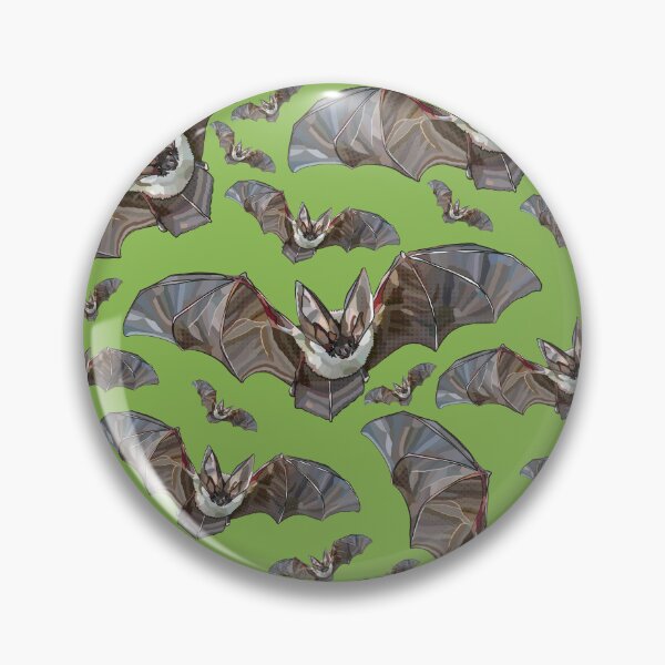 Item preview, Halloween Bats by BeeFoxTree, Long Eared Bats, Green Bats designed and sold by BeeFoxTree.