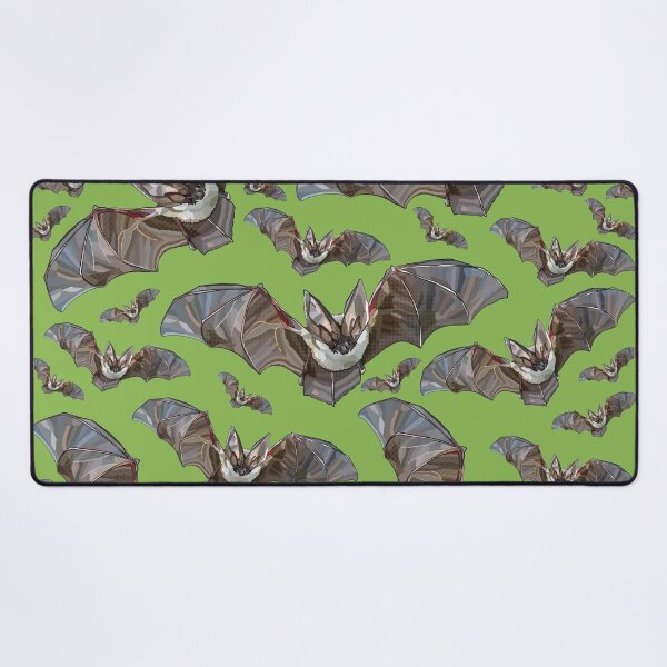 Item preview, Halloween Bats by BeeFoxTree, Long Eared Bats, Green Bats designed and sold by BeeFoxTree.