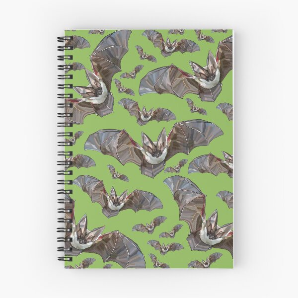Item preview, Halloween Bats by BeeFoxTree, Long Eared Bats, Green Bats designed and sold by BeeFoxTree.