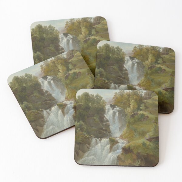 Item preview, Waterfall (19th century) - François Diday designed and sold by SALON DES ARTS.