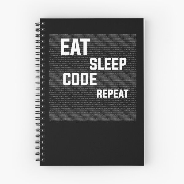 Item preview, Eat Sleep Code Repeat designed and sold by stuch75.