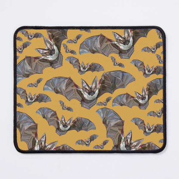 Item preview, Ochre Bats by BeeFoxTree, Long Eared Bats, Mustard Bats designed and sold by BeeFoxTree.