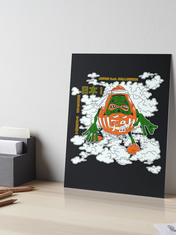 Japanese Traditional Daruma Doll  Art Board Print for Sale by quackynaut