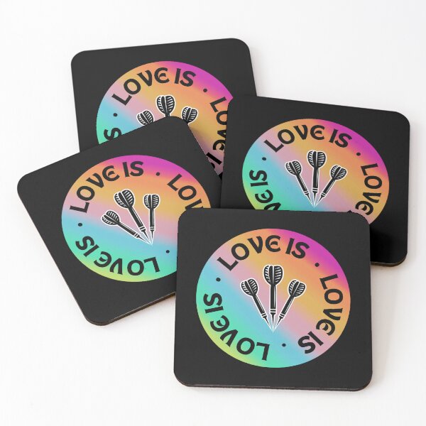 Item preview, Darts: Love is designed and sold by TheGreenGoat.