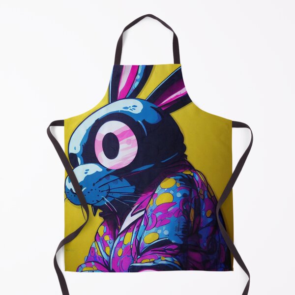 Item preview, Rabbit yellow background designed and sold by keyd-studio.