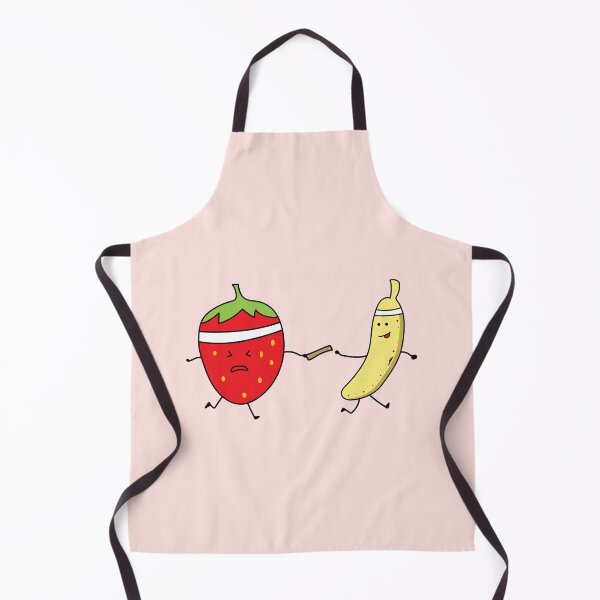 Item preview, funny banana and strawberry run a marathon designed and sold by wordspotrayal.
