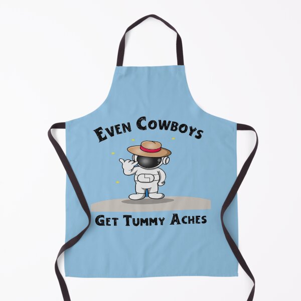 Item preview, Even Cowboys Get Tummy Aches designed and sold by designsdetour.