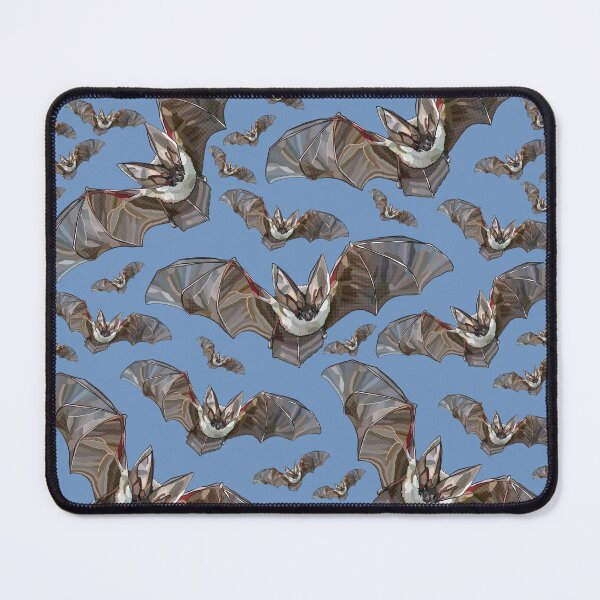 Item preview, Blue Bats by BeeFoxTree, Long Eared Bats, Mustard Bats designed and sold by BeeFoxTree.