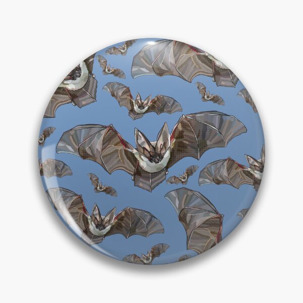 Item preview, Blue Bats by BeeFoxTree, Long Eared Bats, Mustard Bats designed and sold by BeeFoxTree.