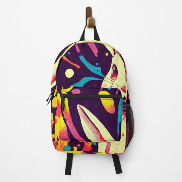 Item preview, Rabbit colorful graffiti designed and sold by keyd-studio.