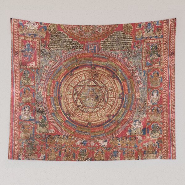 Item preview, Mandala 124 Jain Tantric Mandala 1400s designed and sold by GuyBlank.