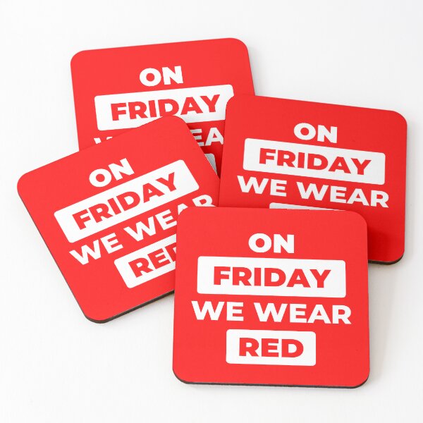 Item preview, On Friday We Wear Red designed and sold by designerpriti.