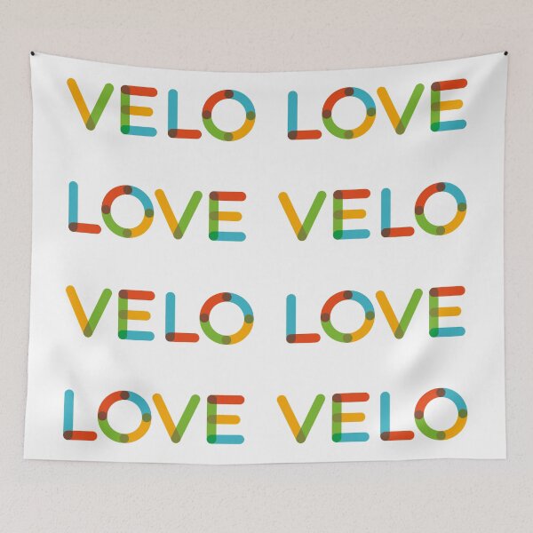 Artikelvorschau, Velo Love – Mehrfarbig – 12. Juni – 200. Geburtstag des Fahrrads entworfen und verkauft von Hell-Prints.