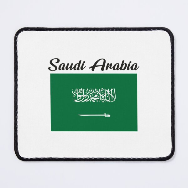 Item preview, Saudi Arabia flag with name   designed and sold by SusanBonnDesig.