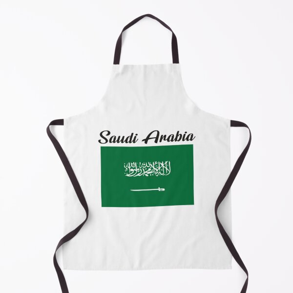 Item preview, Saudi Arabia flag with name designed and sold by SusanBonnDesig.